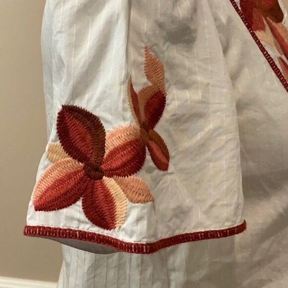 Madewell Fable Top Floral Embroidered XXS - Picture 8 of 13